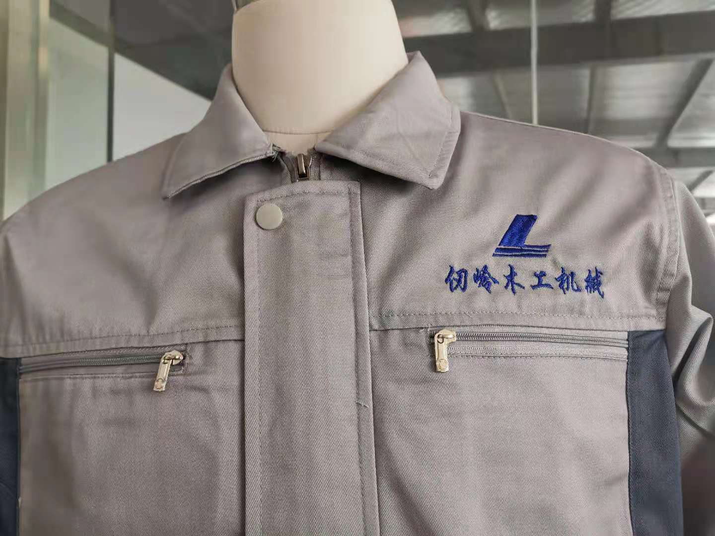 仞岭机械工作服大货样衣(图3)